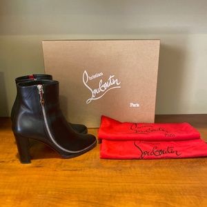 CHRISTIAN LOUBOUTIN Telezip 85 Calf / Cuoio